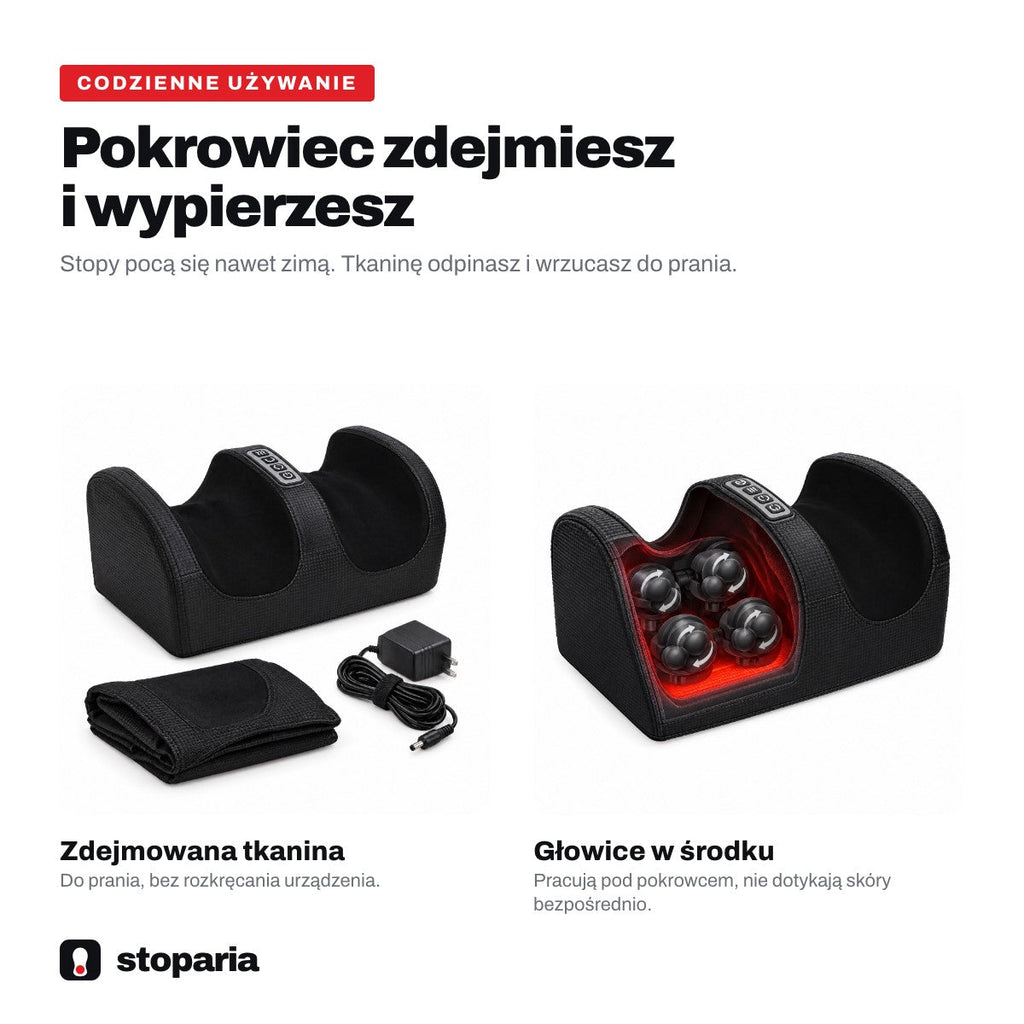 Zdejmowany pokrowiec do prania